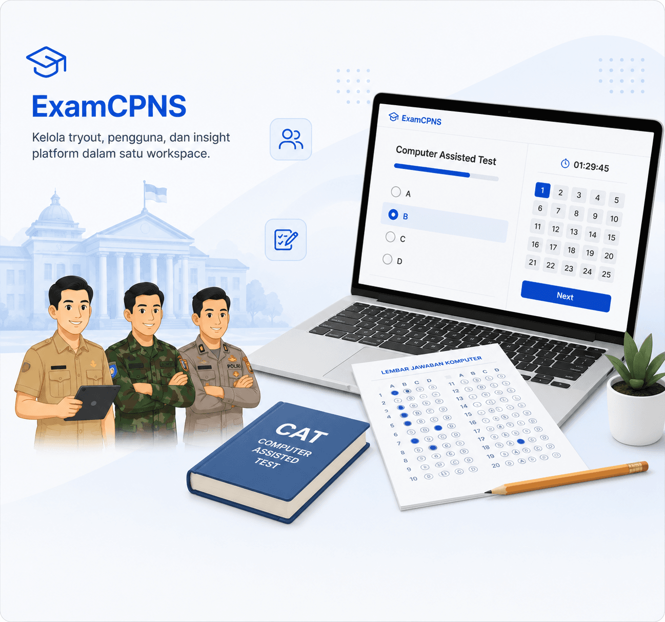 ExamCPNS - Persiapan CAT CPNS